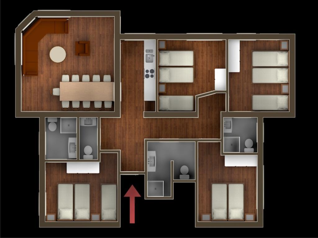 Appartement Alpin Sölden Værelse billede