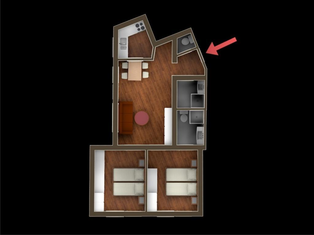 Appartement Alpin Sölden Værelse billede